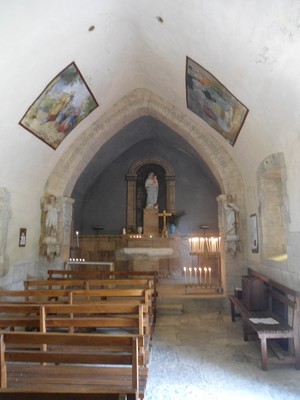 Notre Dame du Cayla choeur